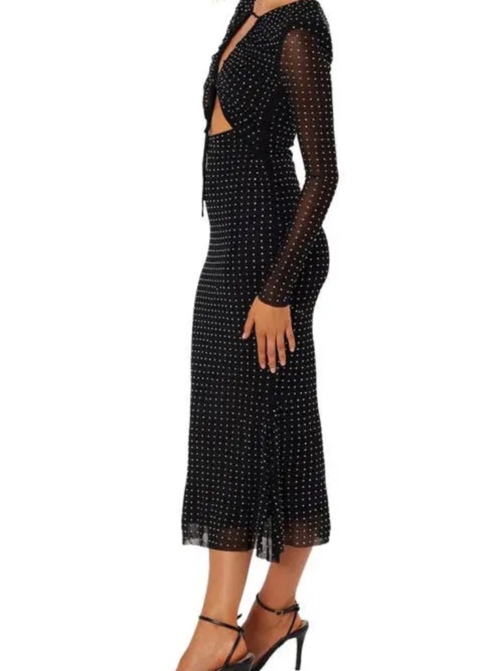 Salvatore Long Sleeve Midi Dress Petal & Pup - Picture 2 of 7
